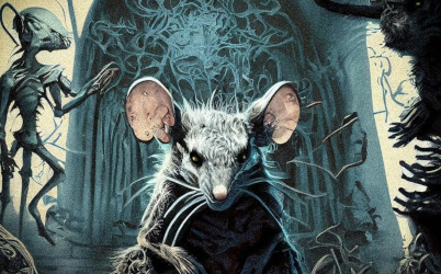 Picture of undead-looking rat